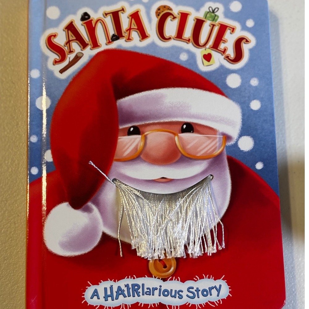 Little Hippo‎ Books "Santa Clues" Interactive Board Book Lift the Flap Christmas